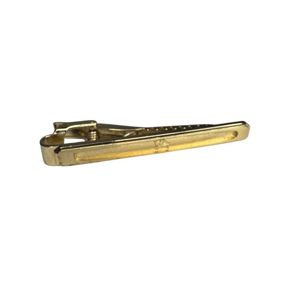 Burberrys Vintage Gold Tie Clip